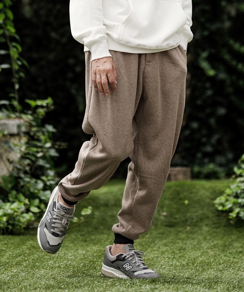 CAMBIO（カンビオ）の「mp15521- Herringbone Wool Knit Jogger Pants ジョガーパンツ(A74726cmb)（その他パンツ・メンズ・ブラック/ベージュ/ワイン/チャコール・S/M/L）」の13枚目の写真