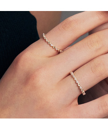 [sv925] floral cubic ring