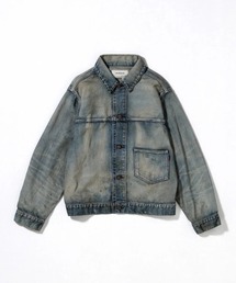 Anachronorm（アナクロノーム）の「【ANACHRONORM】DAMAGED DENIM JACKET（ブルゾン）」