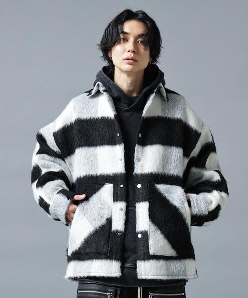 DANKE SCHON(ダンケシェーン)の「DankeSchon/ダンケシェーン/SHAGGY SHIRTS CHECK(シャツ/ブラウス・メンズ・ブラウン/ブルー/イエロー/モスグリーン/ブラック系その他/ベージュ・F)」の13枚目の写真