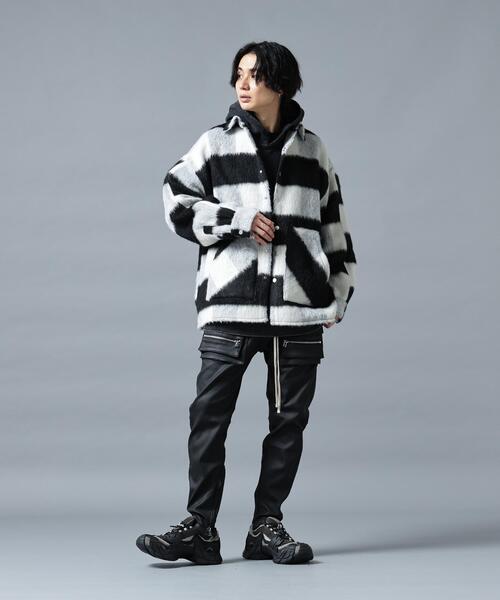 DANKE SCHON(ダンケシェーン)の「DankeSchon/ダンケシェーン/SHAGGY SHIRTS CHECK(シャツ/ブラウス・メンズ・ブラウン/ブルー/イエロー/モスグリーン/ブラック系その他/ベージュ・F)」の14枚目の写真