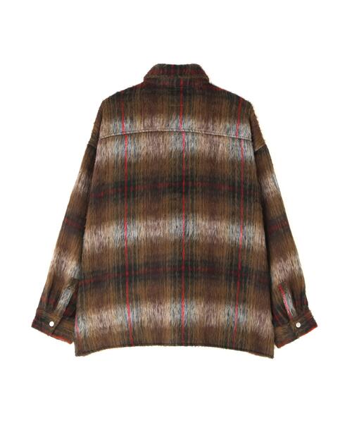DANKE SCHON(ダンケシェーン)の「DankeSchon/ダンケシェーン/SHAGGY SHIRTS CHECK(シャツ/ブラウス・メンズ・ブラウン/ブルー/イエロー/モスグリーン/ブラック系その他/ベージュ・F)」の7枚目の写真