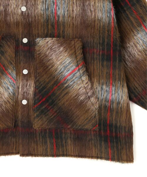 DANKE SCHON(ダンケシェーン)の「DankeSchon/ダンケシェーン/SHAGGY SHIRTS CHECK(シャツ/ブラウス・メンズ・ブラウン/ブルー/イエロー/モスグリーン/ブラック系その他/ベージュ・F)」の10枚目の写真