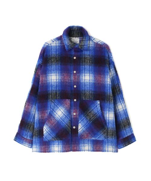 DANKE SCHON(ダンケシェーン)の「DankeSchon/ダンケシェーン/SHAGGY SHIRTS CHECK(シャツ/ブラウス・メンズ・ブラウン/ブルー/イエロー/モスグリーン/ブラック系その他/ベージュ・F)」の20枚目の写真