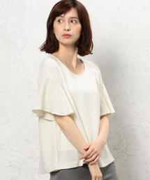 green label relaxing | KF PE ベルスリーブフレアPO ブラウス(シャツ/ブラウス)