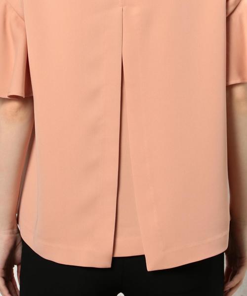 green label relaxing（グリーンレーベルリラクシング）の「KF PE ベルスリーブフレアPO ブラウス（シャツ/ブラウス・レディース・オフホワイト/ピンク/オリーブ・FREE）」の15枚目の写真