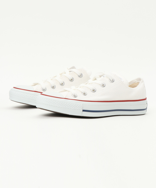 CONVERSE（コンバース）の「【CONVERSE】オールスターローカット（スニーカー・レディース・ホワイト/オフホワイト/ブラック・24.0cm/23.5cm/23.0cm/24.5cm/22.5cm）」の2枚目の写真