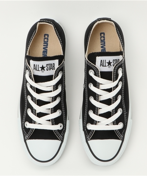 CONVERSE（コンバース）の「【CONVERSE】オールスターローカット（スニーカー・レディース・ホワイト/オフホワイト/ブラック・24.0cm/23.5cm/23.0cm/24.5cm/22.5cm）」の4枚目の写真