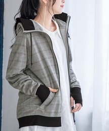 メンズのパーカー グレー 灰色系 チェック柄 ファッション通販 Zozotown