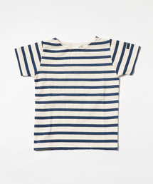 SHIPS | SHIPS KIDS:ボーダー ボートネック TEE(100~130cm)(Tシャツ/カットソー)