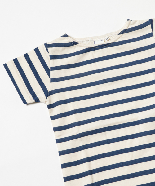SHIPS（シップス）の「SHIPS KIDS:ボーダー ボートネック TEE(100～130cm)（Tシャツ/カットソー・キッズ・ネイビー/レッド/ライム・100/120/110/130）」の8枚目の写真