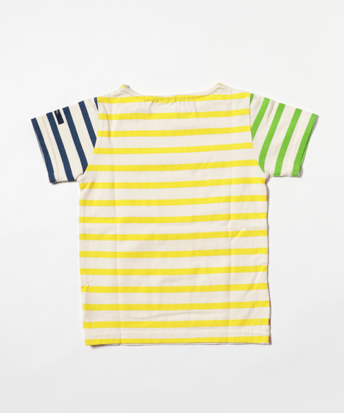 SHIPS（シップス）の「SHIPS KIDS:ボーダー ボートネック TEE(100～130cm)（Tシャツ/カットソー・キッズ・ネイビー/レッド/ライム・100/120/110/130）」の5枚目の写真