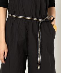 ヌキテパ サロペットパンツ ne Quittez pas - 美品☆ヌキテパのシルクサロペットパンツの