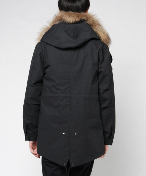 rovtski(ロフトスキー)の「2017 AUTUMN BONDINGMODS PARKA with FUR/1O17060211(モッズコート・メンズ・ブラック/ネイビー・LARGE/MEDIUM)」の16枚目の写真
