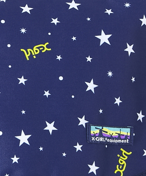 X-girl（エックスガール）の「BASIC MESSANGER BAG（メッセンジャーバッグ・レディース・マルチ/ブラック/ピンク/グリーン/ネイビー・ONE SIZE）」の10枚目の写真