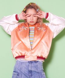 Candy Stripper | PEPE AND DRAGON SOUVENIR JACKET(ブルゾン)
