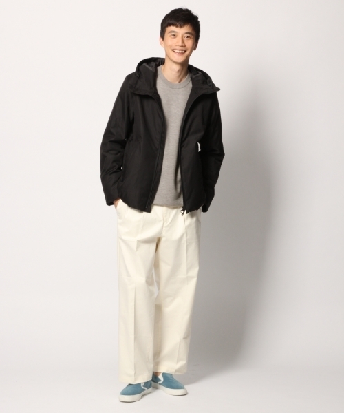 GLOBAL WORK（グローバルワーク）の「チノワイドトラウザー/776949（その他パンツ・メンズ・ブラック/オフホワイト/ベージュ・LARGE/MEDIUM/SMALL）」の8枚目の写真