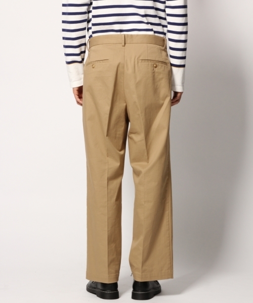 GLOBAL WORK（グローバルワーク）の「チノワイドトラウザー/776949（その他パンツ・メンズ・ブラック/オフホワイト/ベージュ・LARGE/MEDIUM/SMALL）」の10枚目の写真