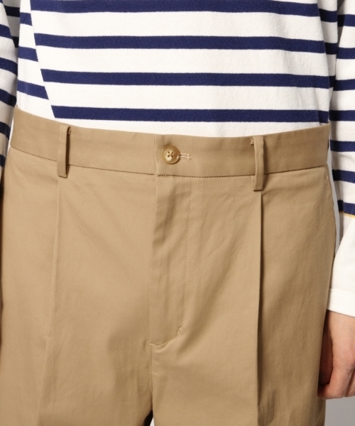 GLOBAL WORK（グローバルワーク）の「チノワイドトラウザー/776949（その他パンツ・メンズ・ブラック/オフホワイト/ベージュ・LARGE/MEDIUM/SMALL）」の4枚目の写真