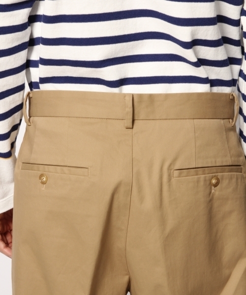 GLOBAL WORK（グローバルワーク）の「チノワイドトラウザー/776949（その他パンツ・メンズ・ブラック/オフホワイト/ベージュ・LARGE/MEDIUM/SMALL）」の9枚目の写真