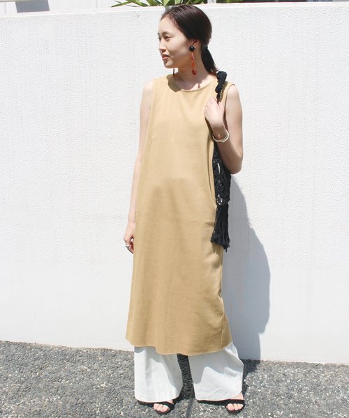 Slobe Iena スローブイエナ の バスクリブ ロングワンピース ワンピース Wear