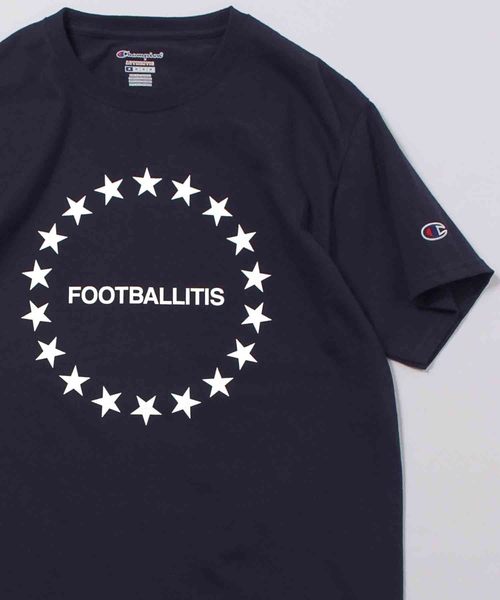 LIBERTY CITY（リバティシティ）の「【LIBERTY CITY/リバティーシティ】 [18 STARS] フットボライティス Tシャツ（Tシャツ/カットソー・メンズ・ブルー/ホワイト/ブラック・MEDIUM/SMALL/LARGE）」の6枚目の写真