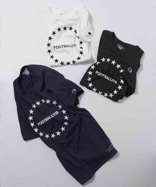 LIBERTY CITY（リバティシティ）の「【LIBERTY CITY/リバティーシティ】 [18 STARS] フットボライティス Tシャツ（Tシャツ/カットソー・メンズ・ブルー/ホワイト/ブラック・MEDIUM/SMALL/LARGE）」の20枚目の写真