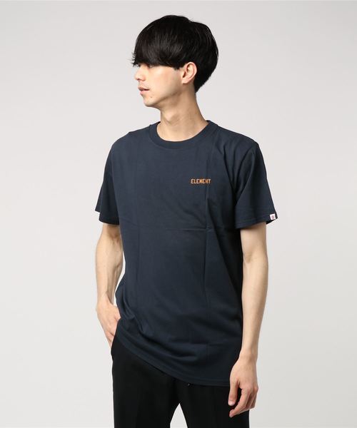 ELEMENT（エレメント）の「ELEMENT メンズ BENGI SS Ｔシャツ（Tシャツ/カットソー・メンズ・ネイビー/ホワイト・MEDIUM/X-LARGE/LARGE）」の2枚目の写真