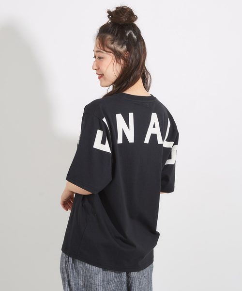 CUBE SUGAR(キューブシュガー)の「天竺ビッグクルー(Tシャツ/カットソー・レディース・ホワイト/ブラック/ピンク/イエロー/グリーン・M)」の12枚目の写真
