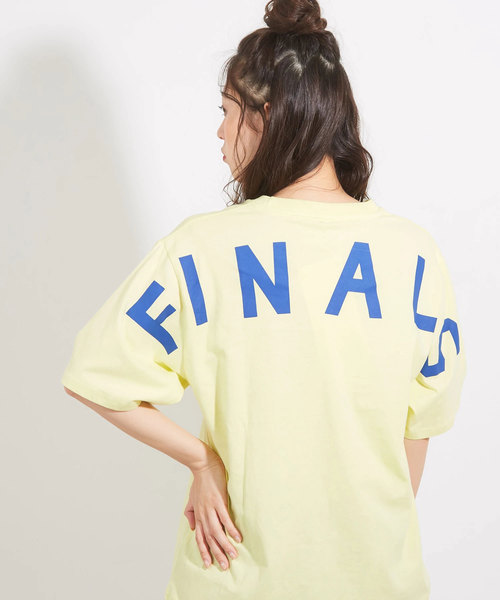 CUBE SUGAR(キューブシュガー)の「天竺ビッグクルー(Tシャツ/カットソー・レディース・ホワイト/ブラック/ピンク/イエロー/グリーン・M)」の19枚目の写真