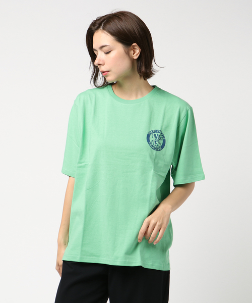 CUBE SUGAR(キューブシュガー)の「天竺ビッグクルー(Tシャツ/カットソー・レディース・ホワイト/ブラック/ピンク/イエロー/グリーン・M)」の21枚目の写真