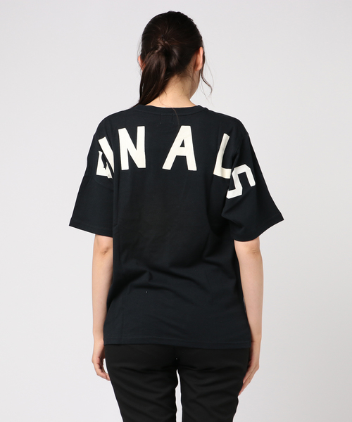 CUBE SUGAR(キューブシュガー)の「天竺ビッグクルー(Tシャツ/カットソー・レディース・ホワイト/ブラック/ピンク/イエロー/グリーン・M)」の7枚目の写真