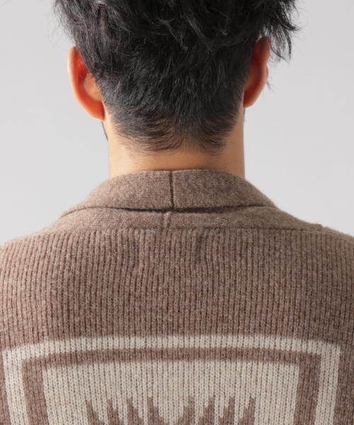 PENDLETON（ペンドルトン）の「【PENDLETON（ペンドルトン）】別注HARDING カーディガン 18AW（カーディガン/ボレロ・メンズ・グレー/ライトブラウン・MEDIUM/LARGE）」の15枚目の写真