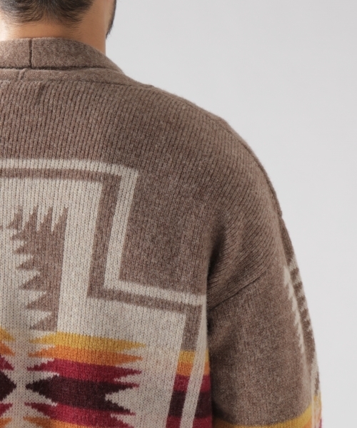 PENDLETON（ペンドルトン）の「【PENDLETON（ペンドルトン）】別注HARDING カーディガン 18AW（カーディガン/ボレロ・メンズ・グレー/ライトブラウン・MEDIUM/LARGE）」の16枚目の写真