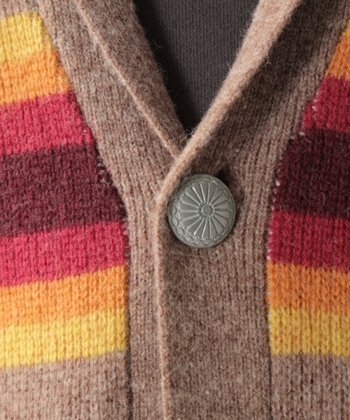 PENDLETON（ペンドルトン）の「【PENDLETON（ペンドルトン）】別注HARDING カーディガン 18AW（カーディガン/ボレロ・メンズ・グレー/ライトブラウン・MEDIUM/LARGE）」の18枚目の写真