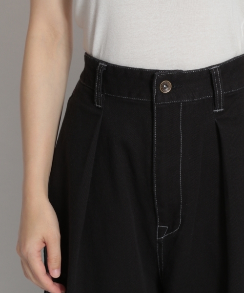 niko and...（ニコアンド）の「カツラギコクーンベルト付きパンツ（その他パンツ・レディース・ブラック/ベージュ/クリーム・MEDIUM/LARGE）」の11枚目の写真