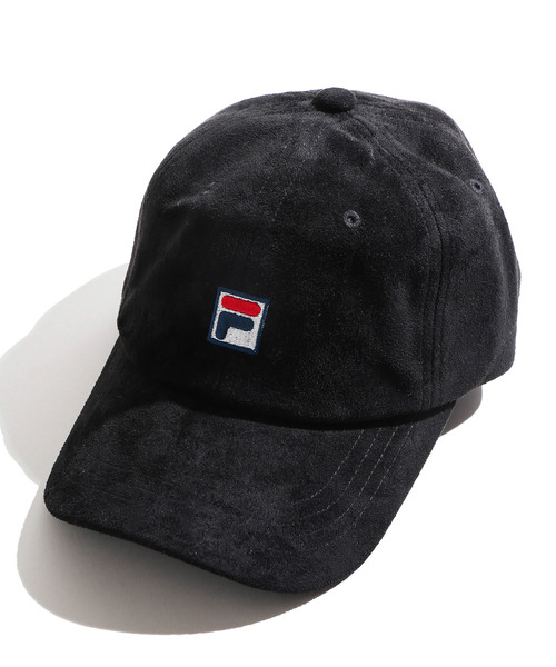 FILA（フィラ）の「∴WEGO/FILA別注フェイクスエードキャップ（キャップ・メンズ・ブラック/ダークグリーン/ベージュ/ピンク/ワイン・FREE）」の10枚目の写真