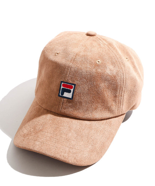 FILA（フィラ）の「∴WEGO/FILA別注フェイクスエードキャップ（キャップ・メンズ・ブラック/ダークグリーン/ベージュ/ピンク/ワイン・FREE）」の11枚目の写真