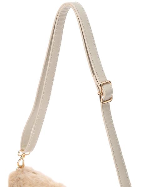 YECCA VECCA(イェッカヴェッカ)の「ファークラッチバッグ(クラッチバッグ・レディース・ブラック/ライトベージュ/ブラウン・FREE)」の12枚目の写真