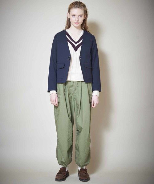 kha:ki（カーキ）の「「KHA:KI/カーキ」2タックBDUミリタリーカーゴパンツ（カーゴパンツ・レディース・ブラック/カーキ・1/2）」の11枚目の写真