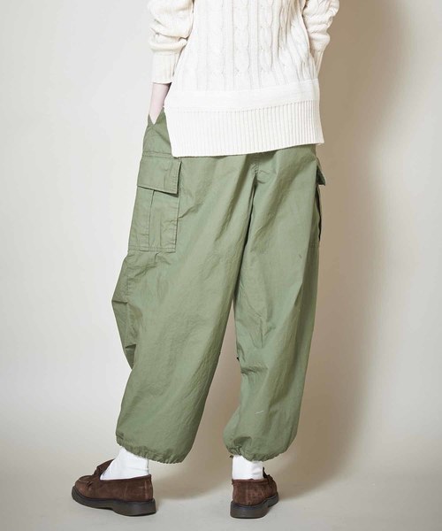 kha:ki（カーキ）の「「KHA:KI/カーキ」2タックBDUミリタリーカーゴパンツ（カーゴパンツ・レディース・ブラック/カーキ・1/2）」の13枚目の写真