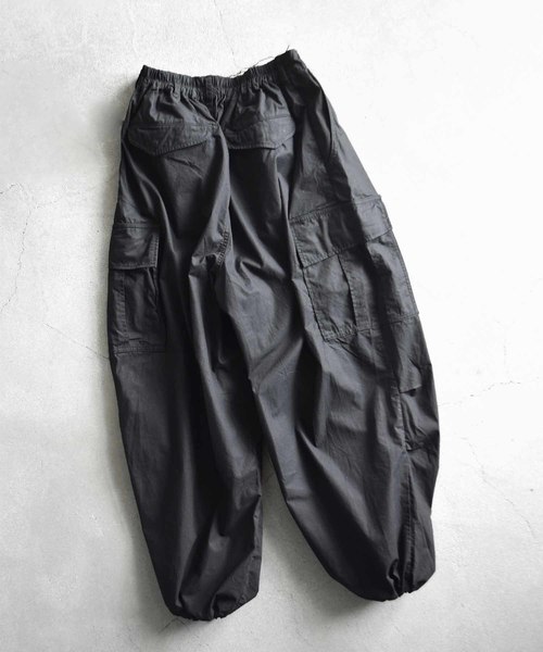 kha:ki（カーキ）の「「KHA:KI/カーキ」2タックBDUミリタリーカーゴパンツ（カーゴパンツ・レディース・ブラック/カーキ・1/2）」の22枚目の写真