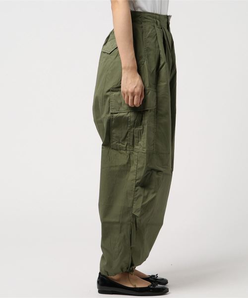 kha:ki（カーキ）の「「KHA:KI/カーキ」2タックBDUミリタリーカーゴパンツ（カーゴパンツ・レディース・ブラック/カーキ・1/2）」の3枚目の写真