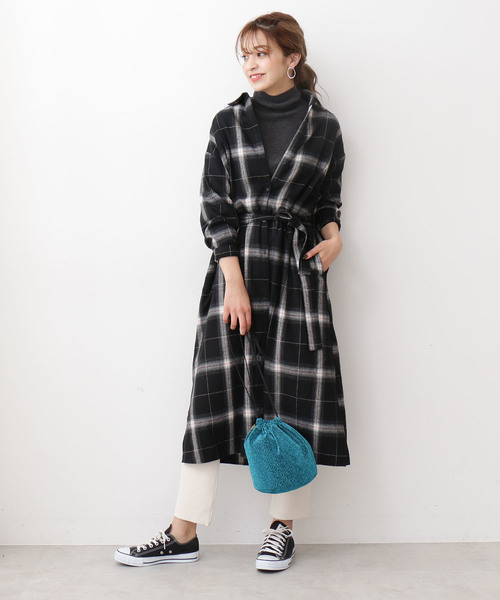 N.（N. Natural Beauty Basic）（エヌエヌナチュラルビューティーベーシック）の「【Ray 12月号掲載】◆ウールカシミヤニット（ニット/セーター・レディース・ホワイト/グレー/グリーン/カーキ/オレンジ・MEDIUM）」の19枚目の写真