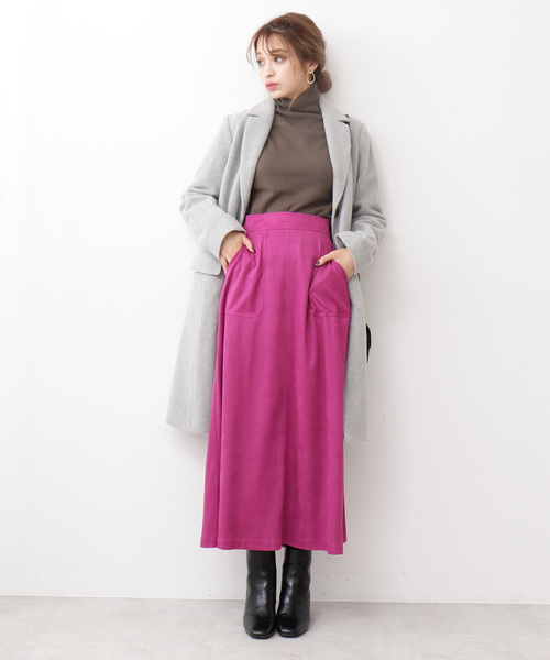 N.（N. Natural Beauty Basic）（エヌエヌナチュラルビューティーベーシック）の「【Ray 12月号掲載】◆ウールカシミヤニット（ニット/セーター・レディース・ホワイト/グレー/グリーン/カーキ/オレンジ・MEDIUM）」の12枚目の写真