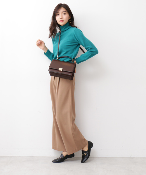 N.（N. Natural Beauty Basic）（エヌエヌナチュラルビューティーベーシック）の「【Ray 12月号掲載】◆ウールカシミヤニット（ニット/セーター・レディース・ホワイト/グレー/グリーン/カーキ/オレンジ・MEDIUM）」の22枚目の写真