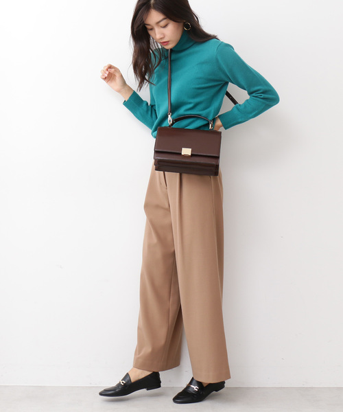 N.（N. Natural Beauty Basic）（エヌエヌナチュラルビューティーベーシック）の「【Ray 12月号掲載】◆ウールカシミヤニット（ニット/セーター・レディース・ホワイト/グレー/グリーン/カーキ/オレンジ・MEDIUM）」の18枚目の写真