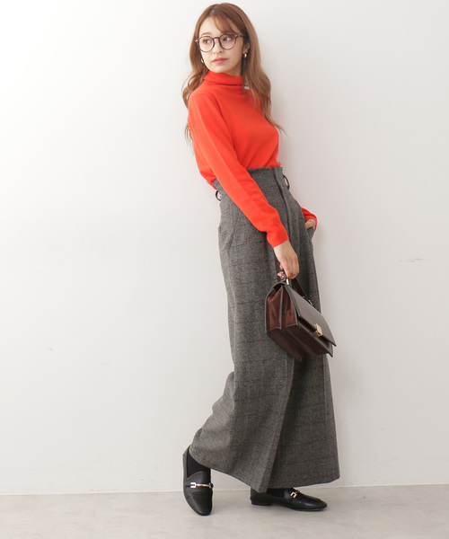N.（N. Natural Beauty Basic）（エヌエヌナチュラルビューティーベーシック）の「【Ray 12月号掲載】◆ウールカシミヤニット（ニット/セーター・レディース・ホワイト/グレー/グリーン/カーキ/オレンジ・MEDIUM）」の20枚目の写真