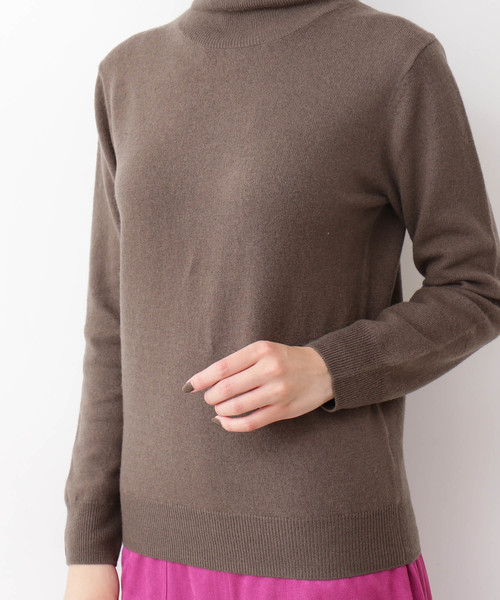 N.（N. Natural Beauty Basic）（エヌエヌナチュラルビューティーベーシック）の「【Ray 12月号掲載】◆ウールカシミヤニット（ニット/セーター・レディース・ホワイト/グレー/グリーン/カーキ/オレンジ・MEDIUM）」の16枚目の写真