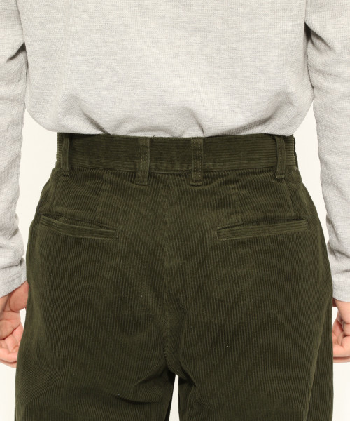 LAKOLE（ラコレ）の「【撥水】ロータスコーデュロイワイドパンツ / LAKOLE（その他パンツ・メンズ・ブラック/グリーン/サンドグレー/ボルドー/アイボリー・SMALL/LARGE/MEDIUM）」の19枚目の写真